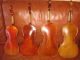 4 Alte Geigen 4 Antique Violins 4 Old Violins Saiteninstrumente Bild 5