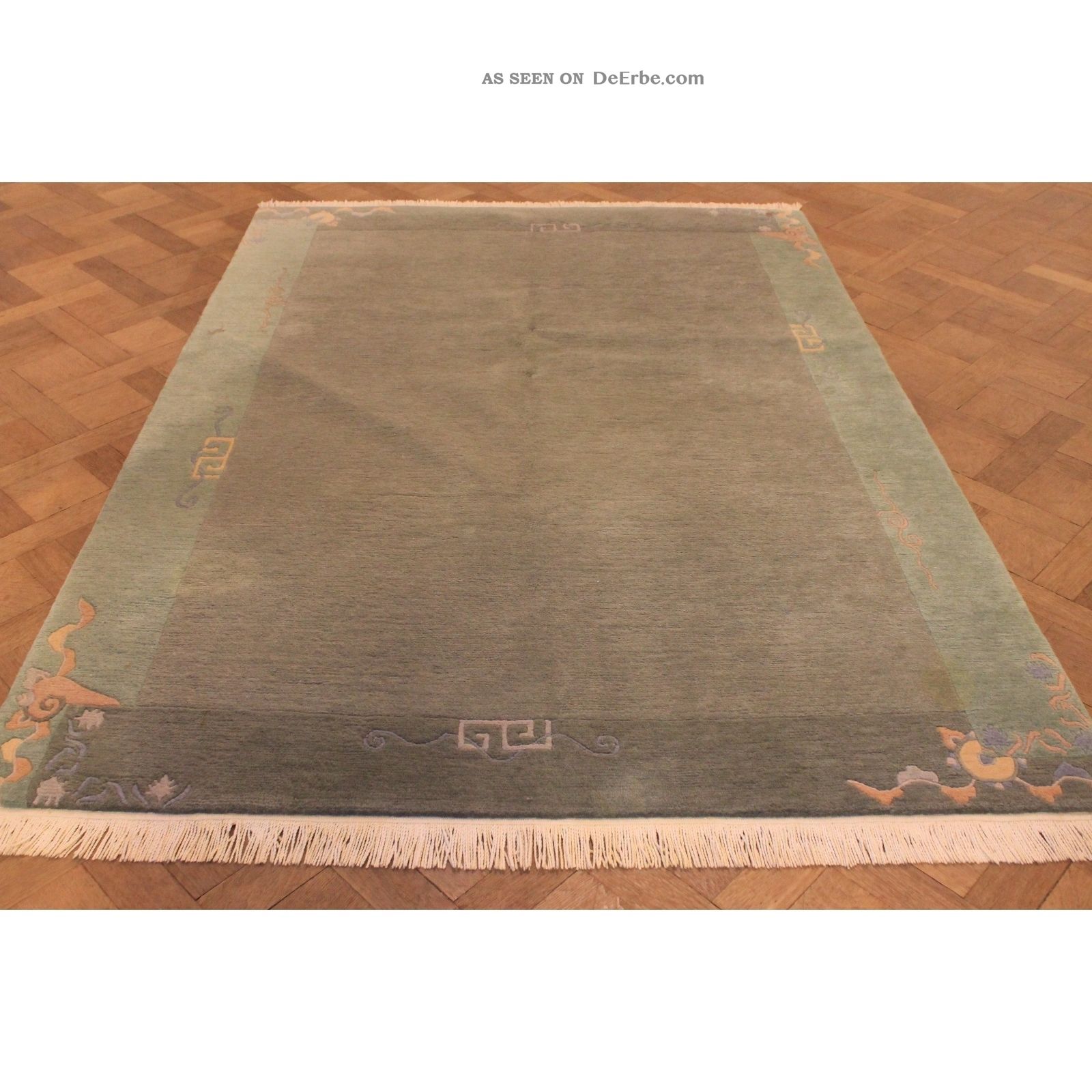 Wunderschön Handgeknüpfter Orient Teppich Nepal Gabbeh Carpet Tapis 170x240cm Teppiche & Flachgewebe Bild