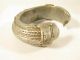 Alter Reif Aluminium Senufo Old Bracelet Senoufo Elfenbeinküste Afrozip Entstehungszeit nach 1945 Bild 3