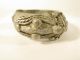 Alter Reif Aluminium Senufo Old Bracelet Senoufo Elfenbeinküste Afrozip Entstehungszeit nach 1945 Bild 6