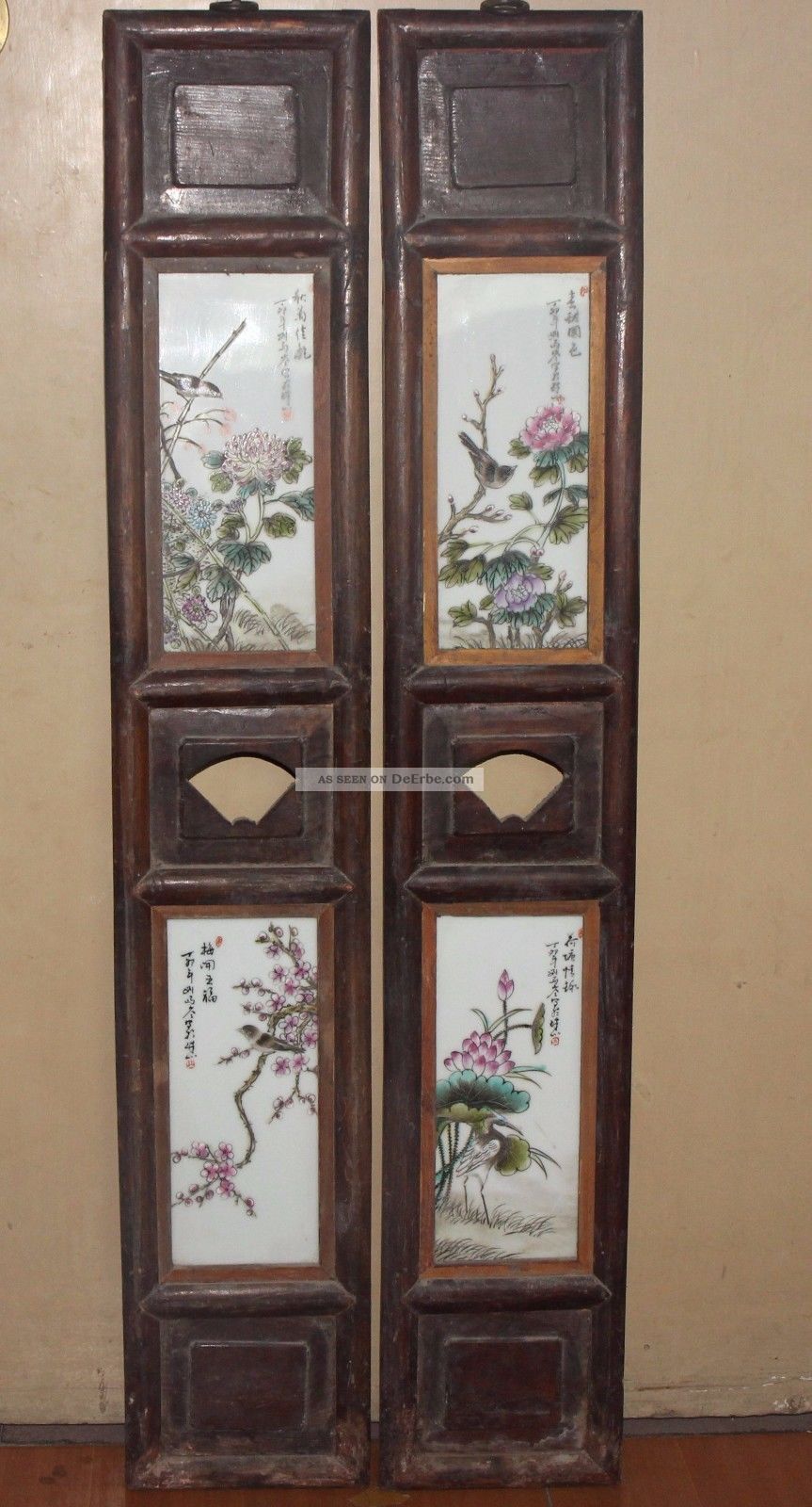 Großes Gemälde Auf Porzellan Ein Kind Adelige Sign.  China Wohl Um 1900 Asiatika: China Bild