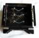 Antikes Japanisches Lackschränkchen - Rarität Holzarbeiten Bild 2