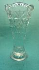 Alte Kristallglas Vase Ca.  18cm Hoch,  Tadelloser Made In Germany Kristall Bild 1