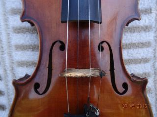 Antike Violin Violino Violon.  Violine Geige 4/4 Sehr Schön Im Klang Bild