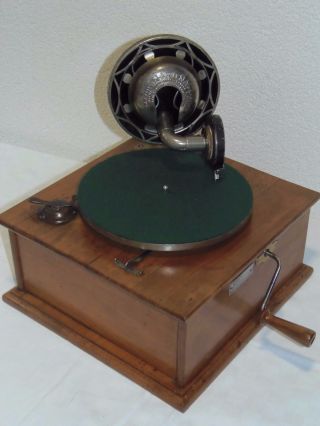 Extrem Rar - Nirona Tisch - Grammophon - Um 1925 Bild