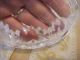 Drei Stück Kristallglas Schale Geschliffen Anbietschalen Bonboniere Zackenrand Kristall Bild 4