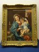 Gobelinbild - Mutter Mit Kind - Handgestickt - In Barockrahm Teppiche & Flachgewebe Bild 1