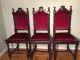 3 Antike Stühle Mit Hanseatischen Schnitzereien. Stühle Bild 1
