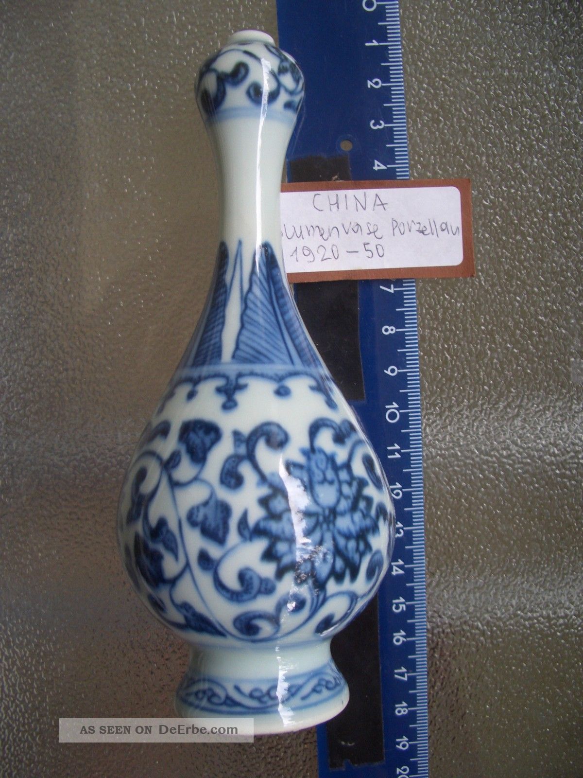 Schöne Kleine Vase Oder Sprinkler? Mit Bodermarke China Entstehungszeit nach 1945 Bild
