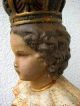 Antike Prager Jesuskind,  Jesulein Signiert P.  A.  B - 74 Cm Skulpturen & Kruzifixe Bild 10