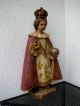 Antike Prager Jesuskind,  Jesulein Signiert P.  A.  B - 74 Cm Skulpturen & Kruzifixe Bild 7