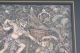Kleine Miniatur Malerei Bali Dorf Batuan Blattgoldrahmen 17 X 11,  5 Cm Signiert Entstehungszeit nach 1945 Bild 3