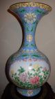 Chinesische,  Japanische,  Asiatische Vase,  Asiatika,  Antik,  Große Cloisonne Vase Asiatika: China Bild 2
