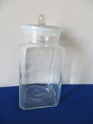 Dekoratives,  Originales Maggi - Glas (vorratsglas) Mit Glasstopfen Bild