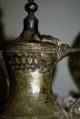 Antike Osmanische Kanne Teekanne Türkisch Kaffekanne Kupfer Bild 1
