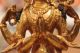 Meisterwerk Handmade Tibetischen Feinen Buddha - Statue 24k Vergoldet,  Bronze A22 Entstehungszeit nach 1945 Bild 2
