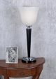 Exclusive Tischleuchte Art Deco Mazda Lampe Bauhaus Leuchte Purismus Tischlampe Gefertigt nach 1945 Bild 1