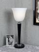 Exclusive Tischleuchte Art Deco Mazda Lampe Bauhaus Leuchte Purismus Tischlampe Gefertigt nach 1945 Bild 2