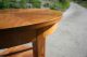 Tisch Tische Rund Nussbaum Antik Barock Antik Massiv Biedermeier Um 1750 Furnier 1850-1899 Bild 8