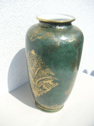 Große Boden - Vase Aus China,  70er Oder 80er Jahre Porzellan Keramik Gold - Dekor Bild