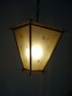 Lampe Art Deco Glas Alt 20er 30er Geschliffen Laterne 1920-1949, Art Déco Bild 1