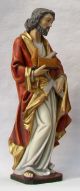 Figur,  Heiliger Josef Von Nazareth,  Oberammergau,  Holzschnitzerei,  Blattgold Holzarbeiten Bild 2