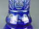 Nachtmann Riesige Alte Vase Kristallglas Überfang Blau 35 Cm Kristall Bild 4