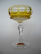Formano Champagner/ Sekt /schale/ Glas/ Römer Bleikristall Goldgelb Kristall Bild 3