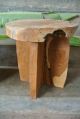 Hocker Tisch Plantagen Teak Holz Säule Bali Deko Blumentisch Blumenständer 3217 Stilmöbel nach 1945 Bild 3