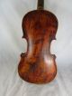 Dachbodenfund Uralt Geige Violine Um 1890 Einteiliger Rücken,  Bogen,  Kasten Musikinstrumente Bild 6