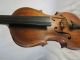 Dachbodenfund Uralt Geige Violine Um 1890 Einteiliger Rücken,  Bogen,  Kasten Musikinstrumente Bild 8