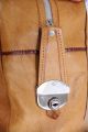 Vintage Leder Tasche Reisetasche Weekender Braun Hingucker Leather Bag Accessoires Bild 6