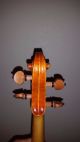 4/4 Alte Geige Violine Old Violin Mit Zettel Presenda Cello Bratsche Violoncello Musikinstrumente Bild 6