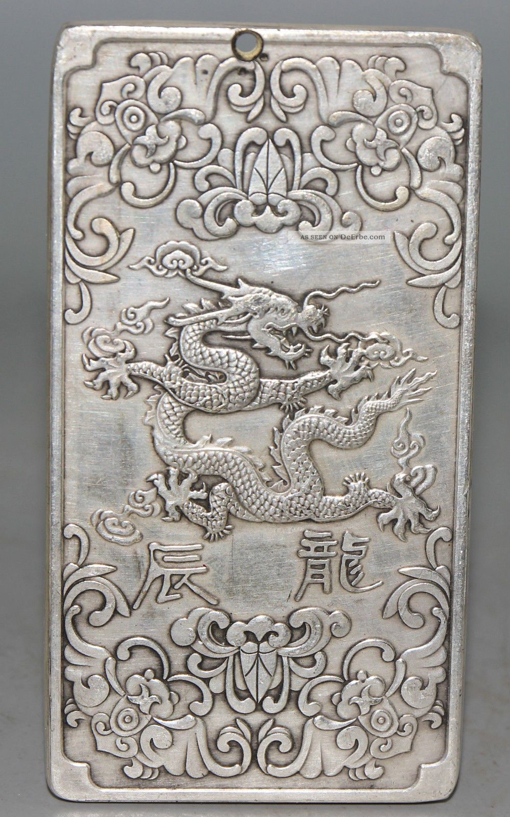 China Silber - Legierung Anhänger 辰龙 Entstehungszeit nach 1945 Bild