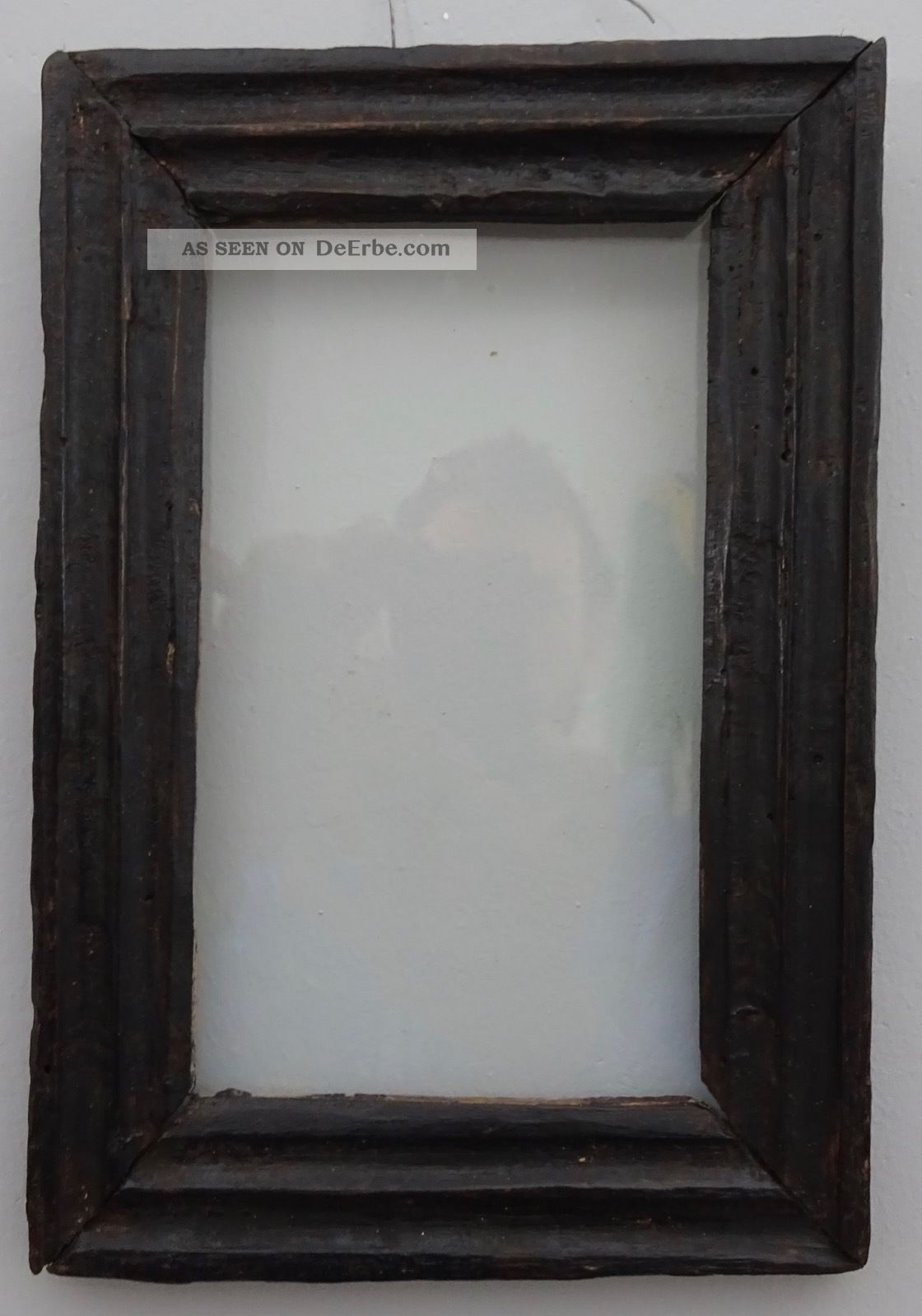 Barockrahmen Hinterglas Profilrahmen 1.  Hälfte 18.  Jh.  Handgehobelt Rahmen Bild