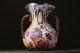 Rare Murano Fratelli Toso Vase Unikat Um 1910 Henkeln Millefiori Italy Murrinen Glas & Kristall Bild 11