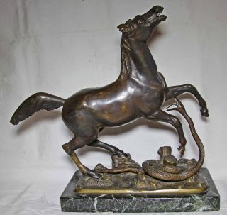 Pferdefigur In Bronze - Rarität - Bild