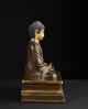 Buddha Amitabha.  Alte,  Vergoldete Statue.  Old,  Gilt Figure.  (japan,  Japanese) Entstehungszeit nach 1945 Bild 4