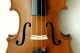 Sehr Gute Handgemachte Deutsche 4/4 Geige - Violine - 4 Eckklötzchen - Um 1900 Musikinstrumente Bild 1