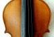 Sehr Gute Handgemachte Deutsche 4/4 Geige - Violine - 4 Eckklötzchen - Um 1900 Musikinstrumente Bild 2