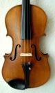Sehr Gute Handgemachte Deutsche 4/4 Geige - Violine - 4 Eckklötzchen - Um 1900 Musikinstrumente Bild 3