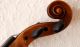 Sehr Gute Handgemachte Deutsche 4/4 Geige - Violine - 4 Eckklötzchen - Um 1900 Musikinstrumente Bild 6