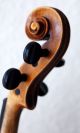 Sehr Gute Handgemachte Deutsche 4/4 Geige - Violine - 4 Eckklötzchen - Um 1900 Musikinstrumente Bild 8