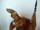 Große Geschnitzte Holzfigur - Heiliger Florian - Heiligenfigur Skulpturen & Kruzifixe Bild 2