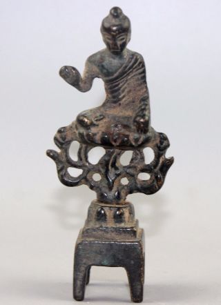 Chinese Bronze Buddha Statue Bild