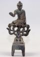 Chinese Bronze Buddha Statue Entstehungszeit nach 1945 Bild 1