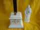 Großes Standkreuz Auf Sockel Mit Jesus Und Maria Aus Bisquitporzellan Skulpturen & Kruzifixe Bild 7