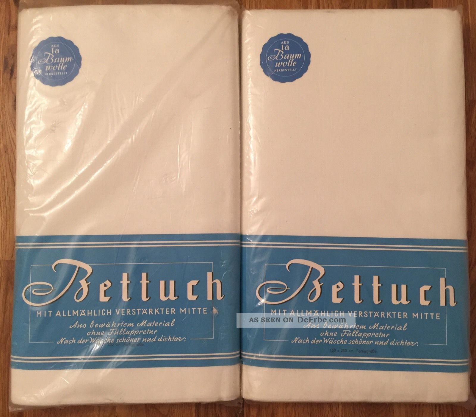 2er Pack Bettlaken,  Betttuch,  Laken,  Weiß,  Gr 150 X 250 Cm Weißwäsche Bild