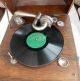 Antikes Tischgrammophon,  Grammophon,  Sofort Spielbereit &videodemo,  Aus Sammlung Mechanische Musik Bild 3