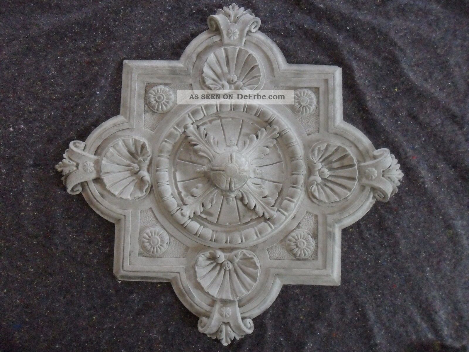 LagerrÄumung Stuckrosette Stuck Gipsstuck,  Nach Altem Vorbild,  Artikelnr.  R1014 Ab 2000 Bild
